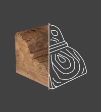 Wooden Beam Corbel