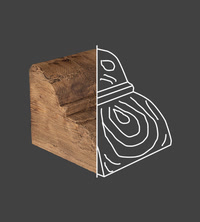 Wooden Beam Corbel