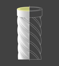 Spiral Solomonic Column