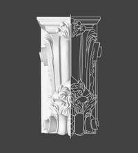 Architectural Bracket Corbel