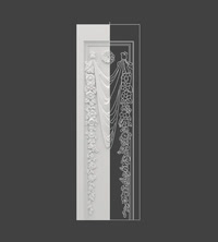 Patterned Pilaster Column