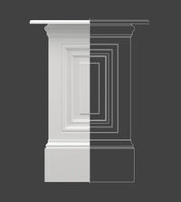 Coffee Table Column Base