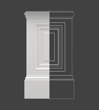 Pilaster Base Plinth