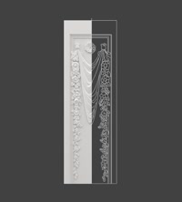 Patterned Pilaster Column