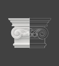 Ionic Pilaster Capital