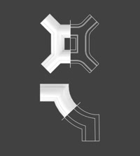 Plain Panel Trim Corner