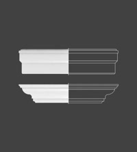Plain Cornice Molding