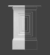 Coffee Table Column Base