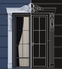 Exterior Door Surround Casings