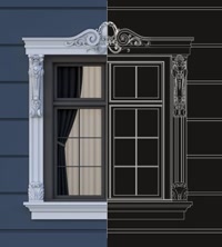 Exterior Window Surround Casings