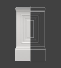 Pilaster Base Plinth