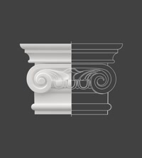 Ionic Pilaster Capital