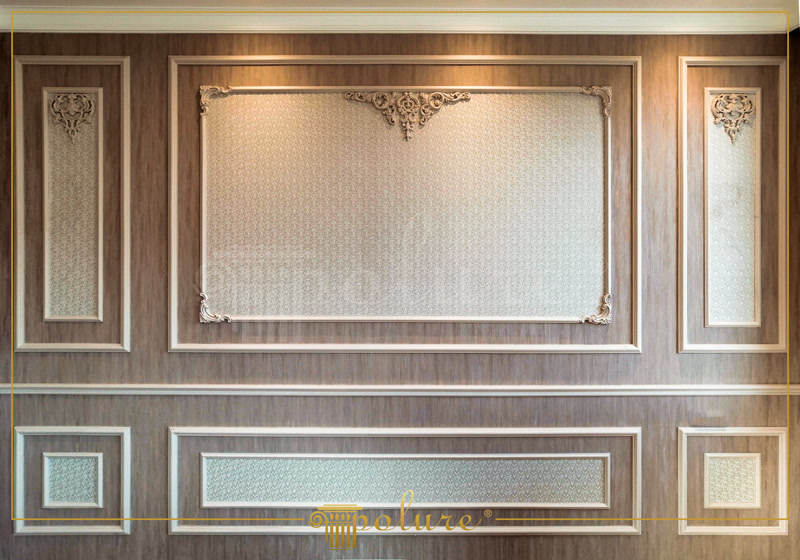 Classical Wall Wainscoting Panel Frames Layout