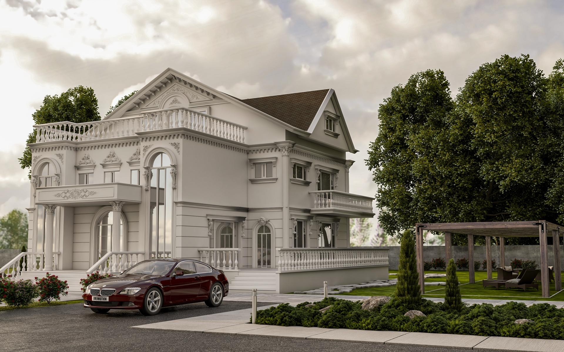 Facade - Classic - Villa