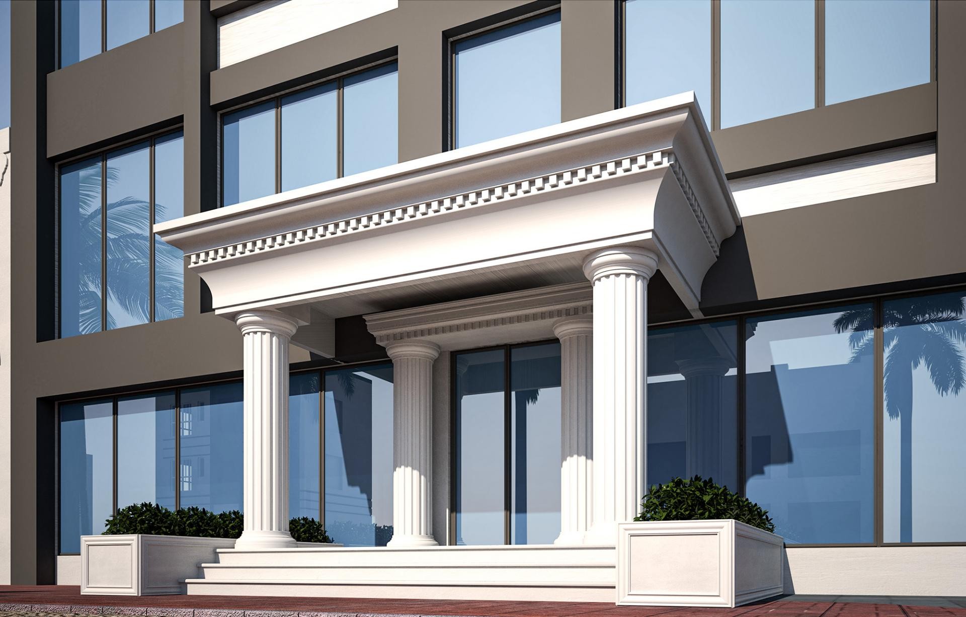 Facade - Modern - Entrance Door