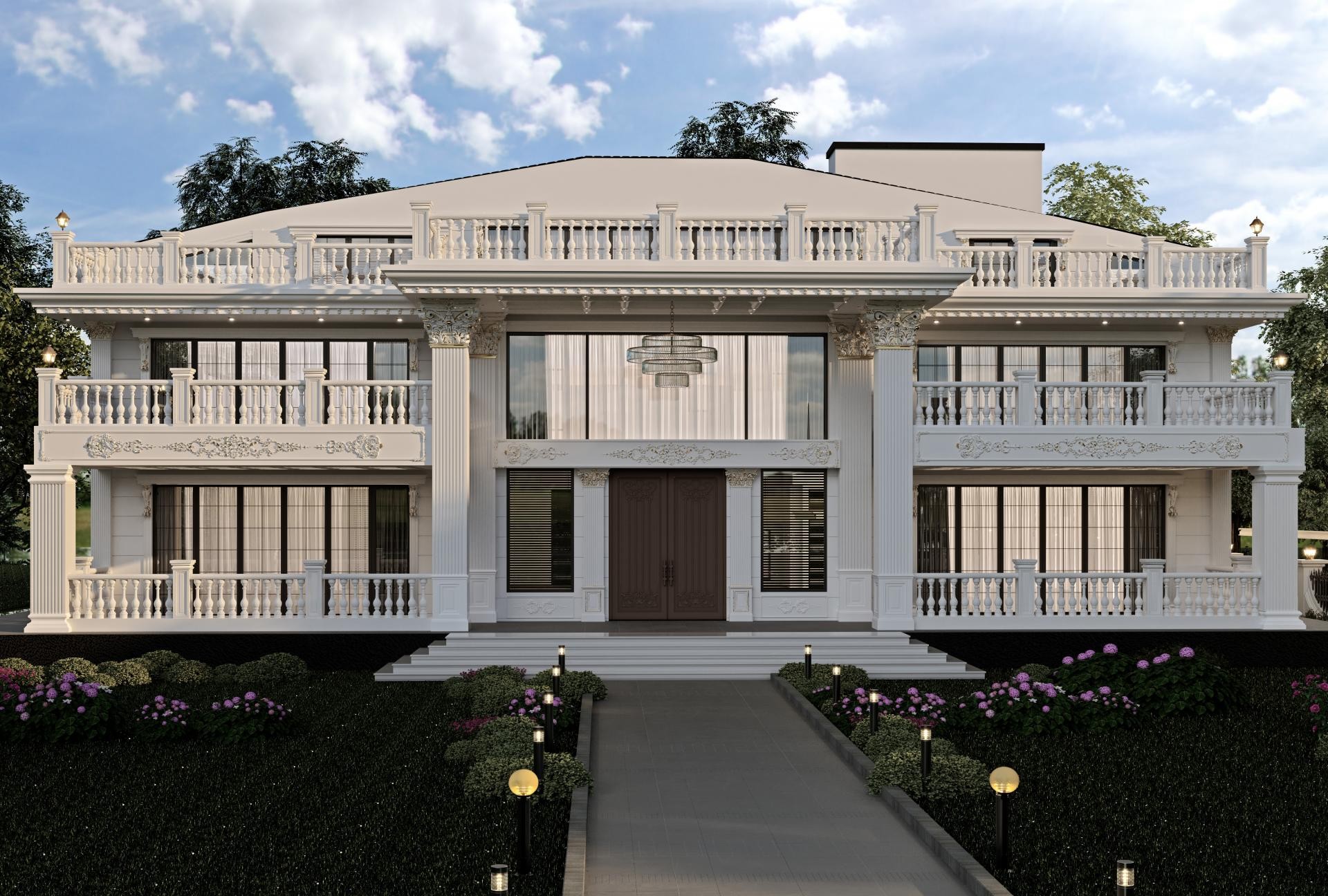 Facade - Classic - Villa