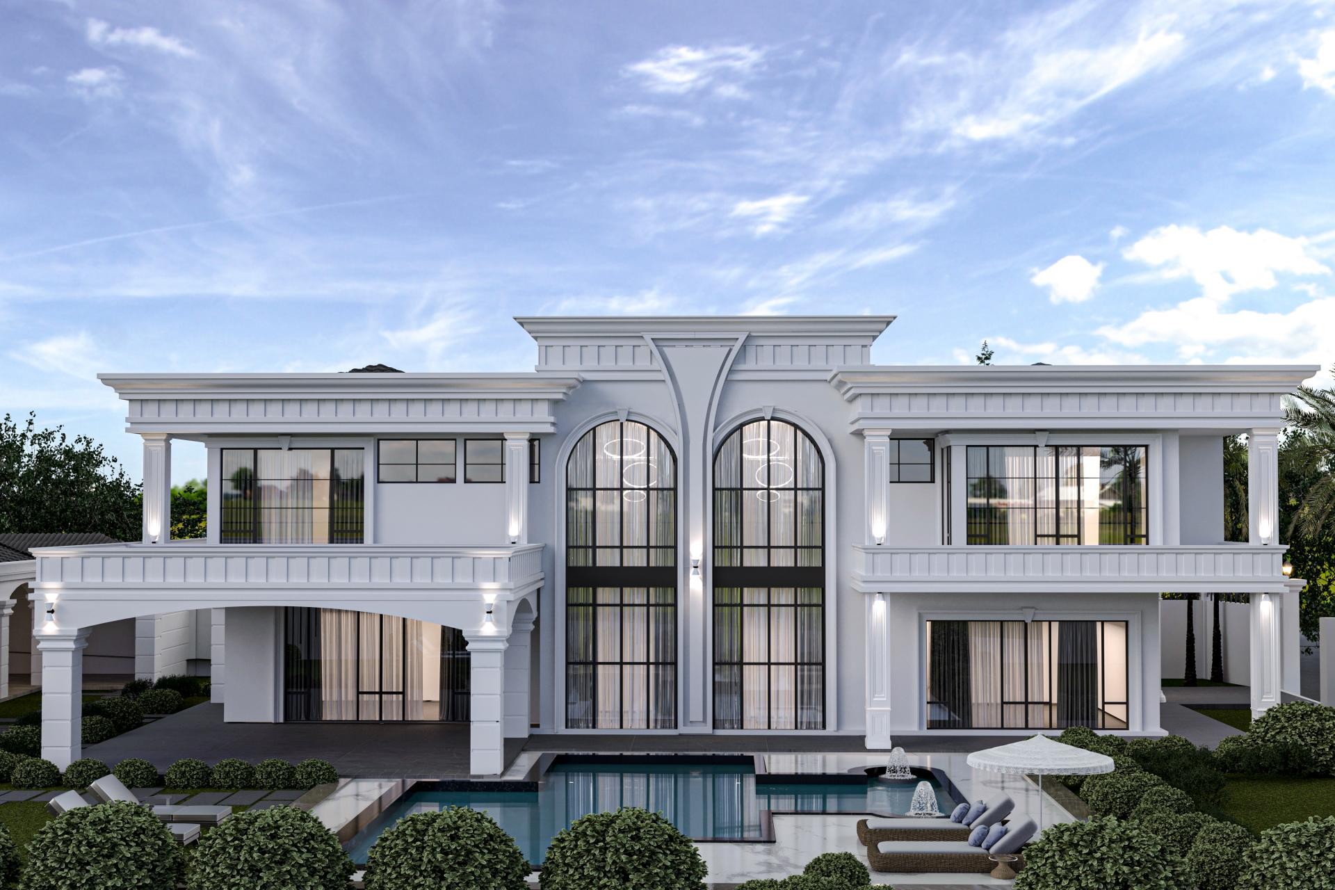 Facade - Classic - Villa