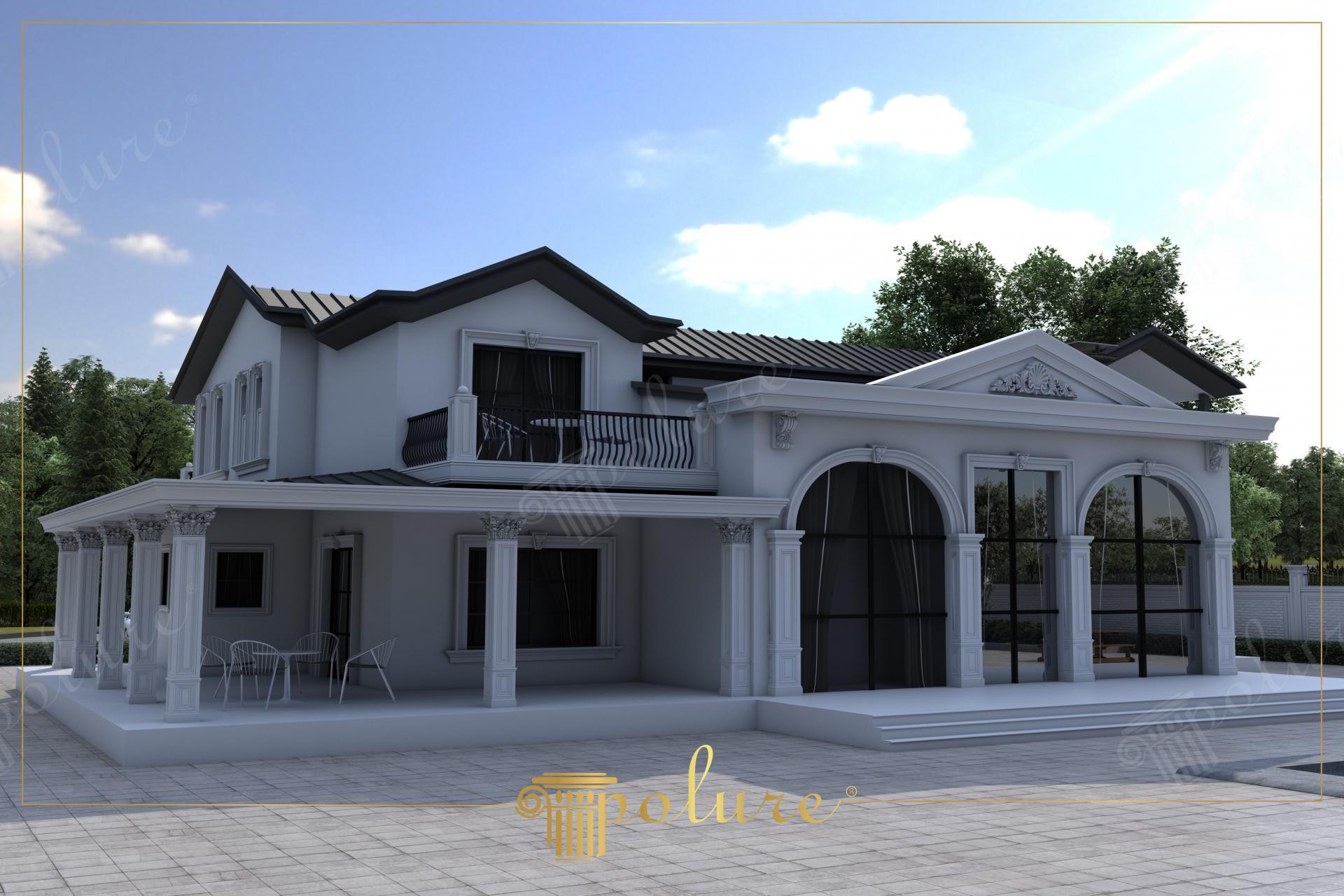 Facade - Classic - Villa