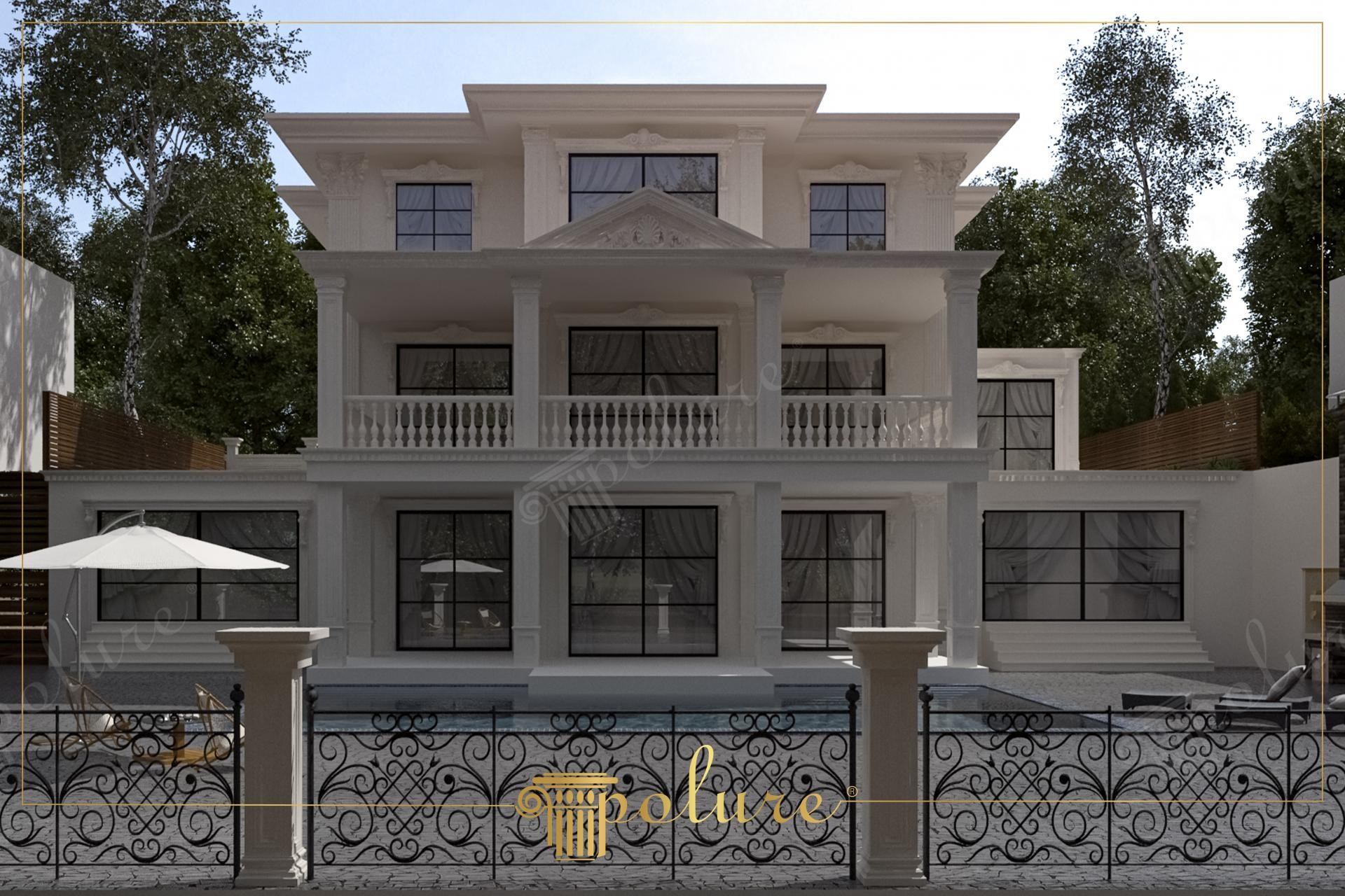Facade - Classic - Villa