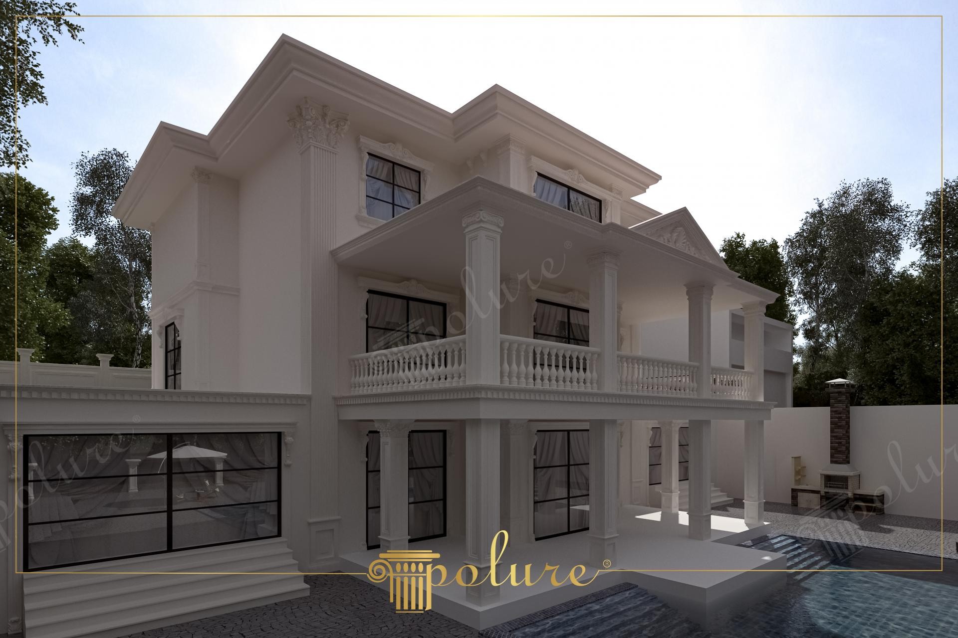 Facade - Classic - Villa
