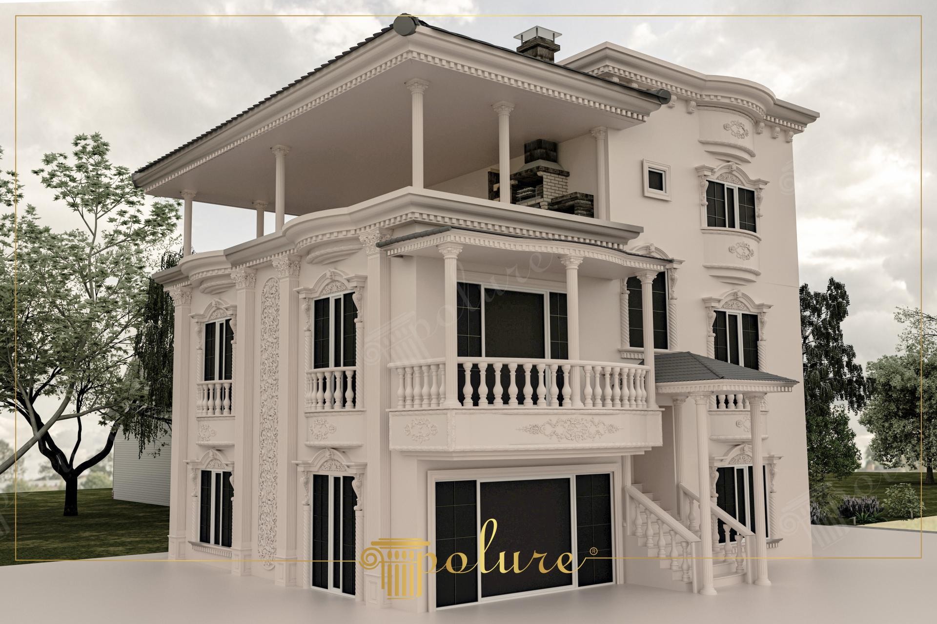 Facade - Classic - Villa