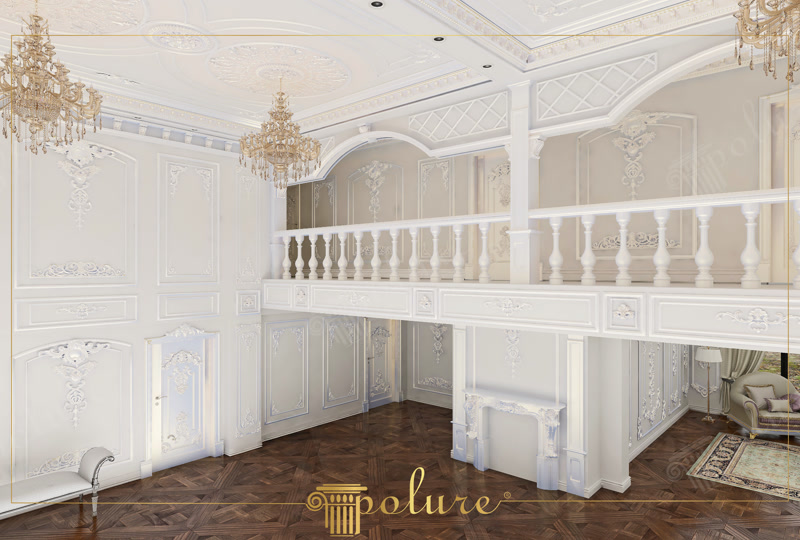 Oblique Interior Photo of Grand Foyer Ballroom