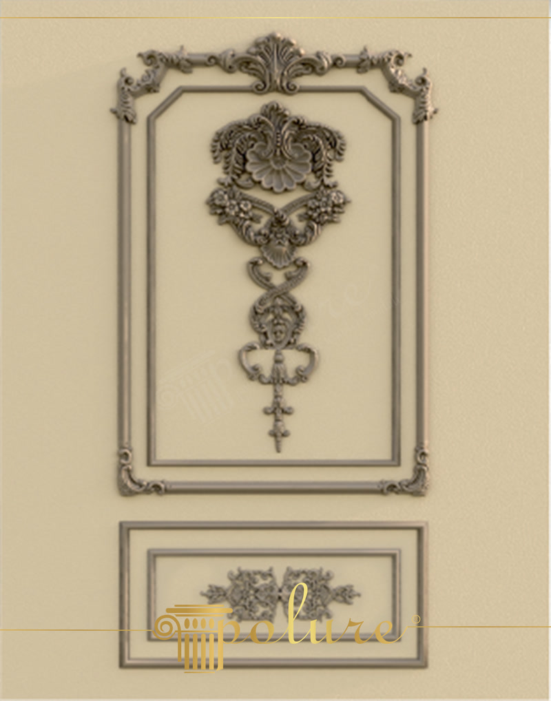 Front View Photo of Chamfered Corner Wall Frame