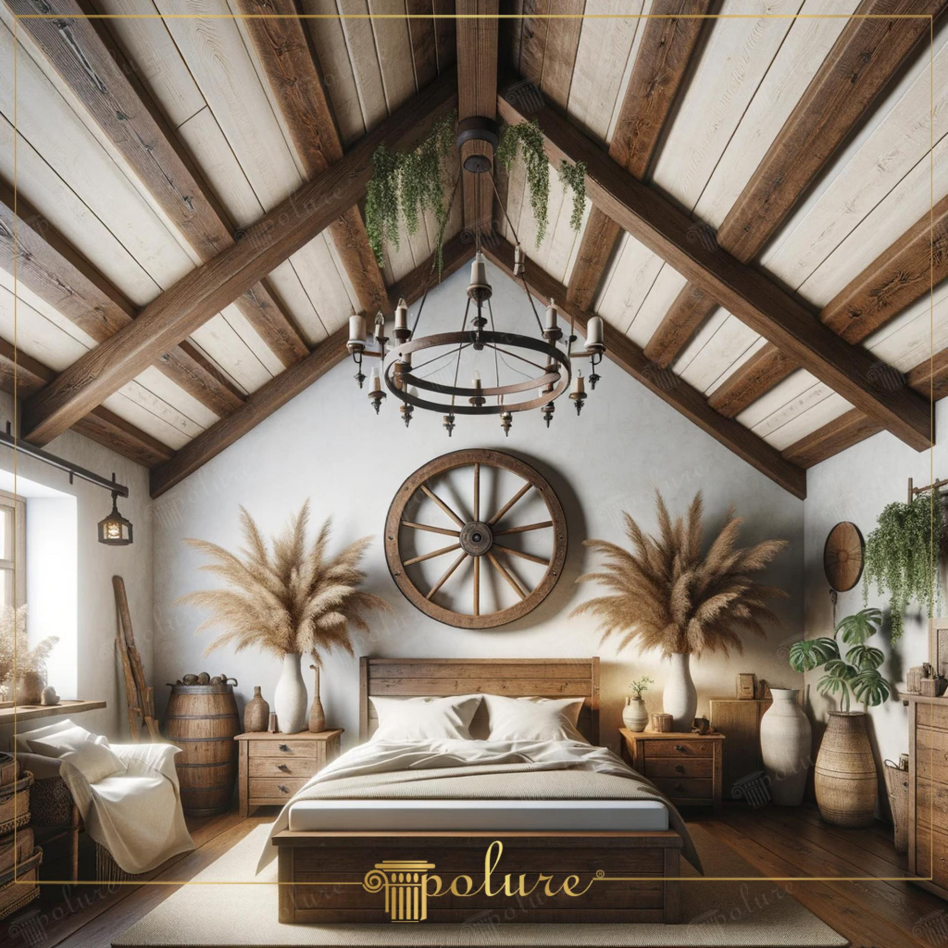 Indoor - Rustic - Bedroom - 2024
