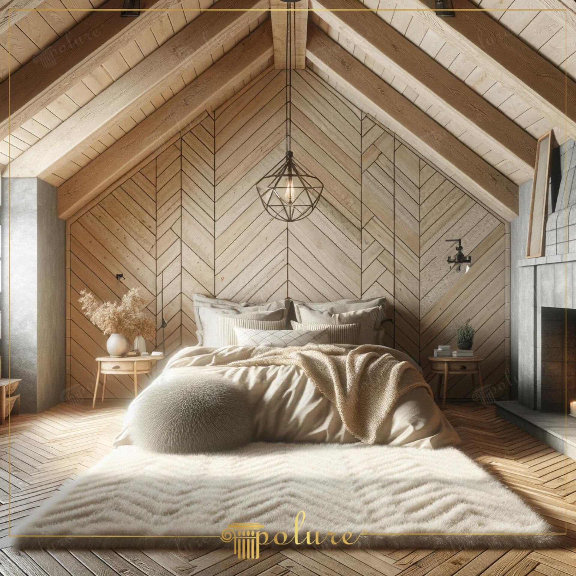 Indoor - Rustic - Bedroom - 2024