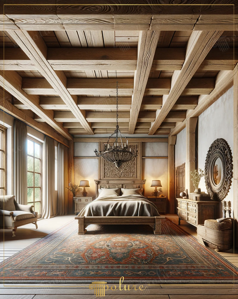 Front View Photo of Master Rustic Chalet Suite