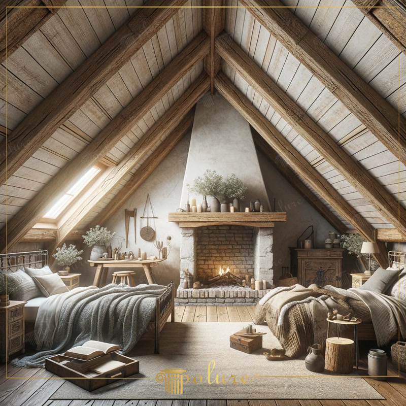 Indoor - Rustic - Bedroom - 2024