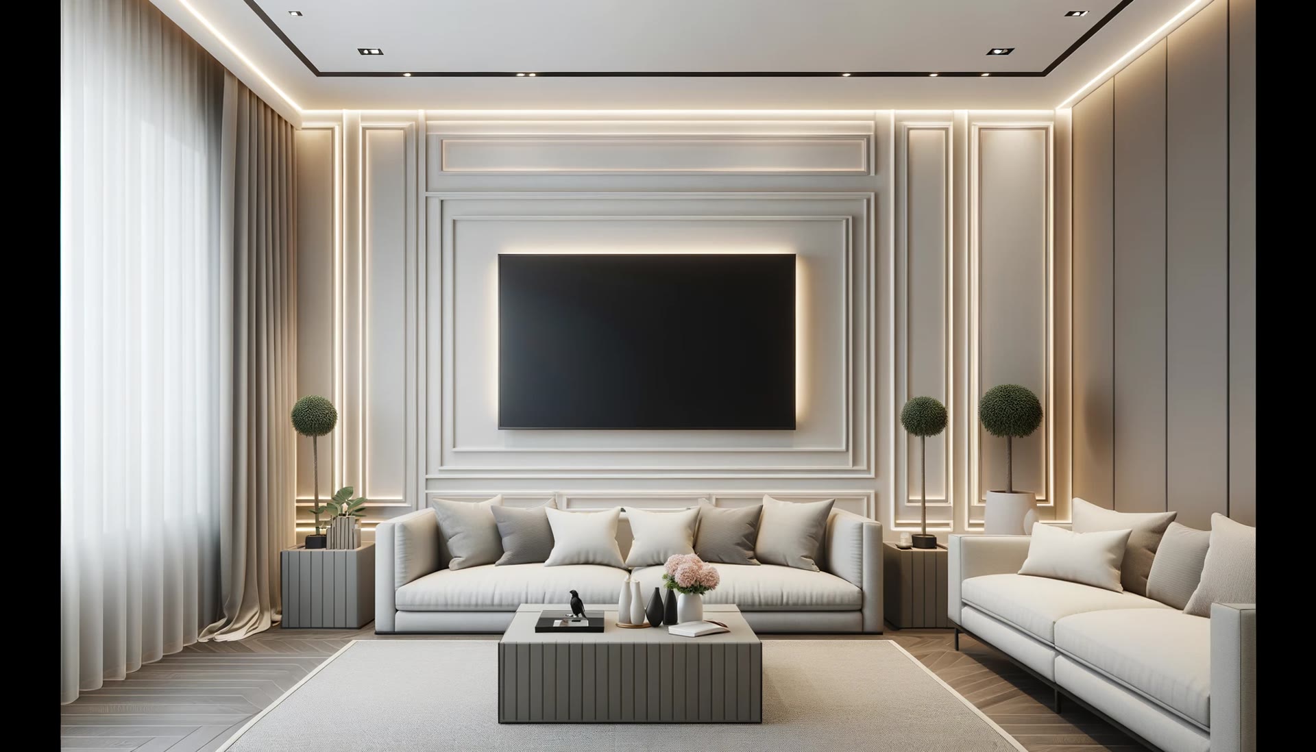 Indoor - Modern - Living Room - 2000