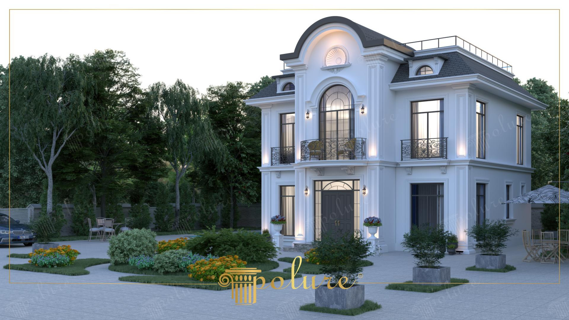 Facade - Neoclassical - Villa - 2000
