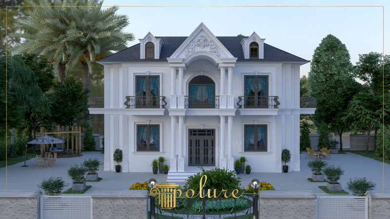 Facade - Neoclassical - Villa - 2000