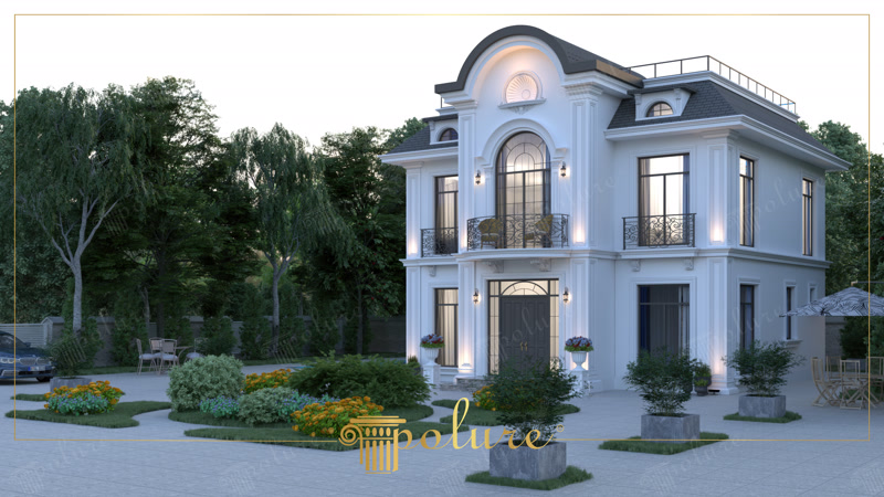 Facade - Neoclassical - Villa - 2000
