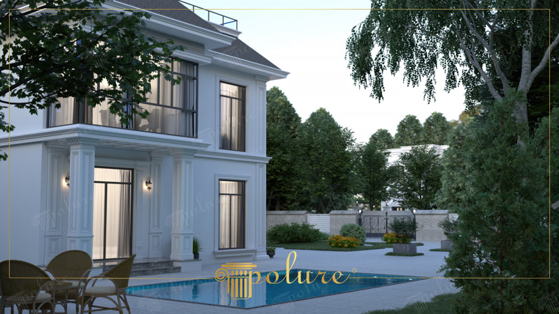 Facade - Neoclassical - Villa - 2000
