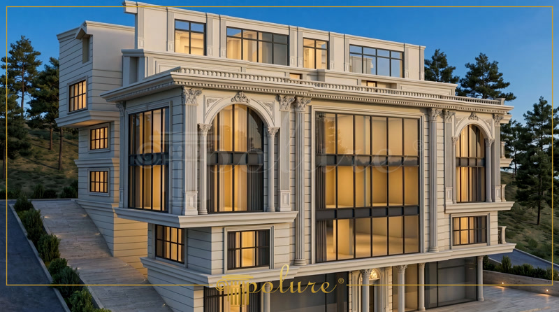 Facade - Neoclassical - Villa - 2000