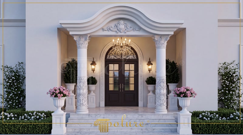 Facade - Neoclassical - Entrance Door - 2000