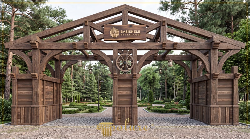 Facade - Rustic - Entrance Door - 2000