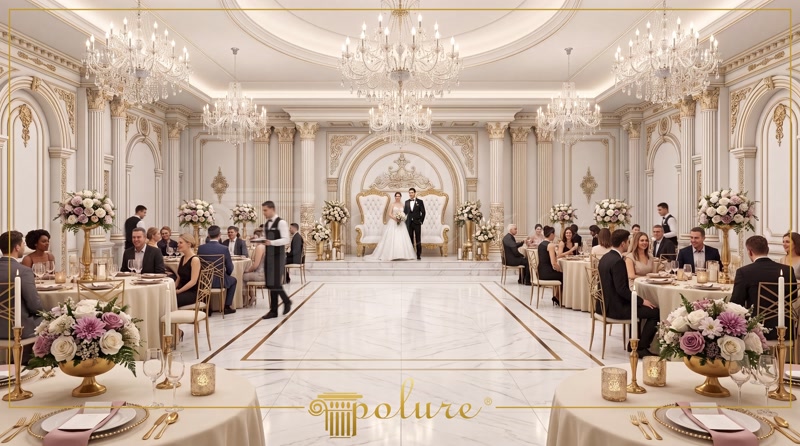 Front View Photo of Neoclassic Wedding Hall Dance Floor