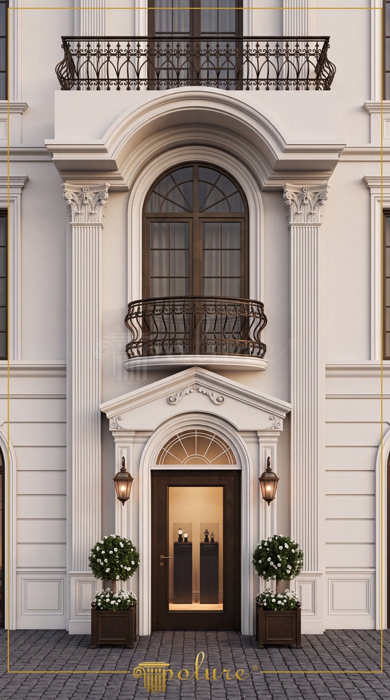 Facade - Neoclassical - Entrance Door - 2000