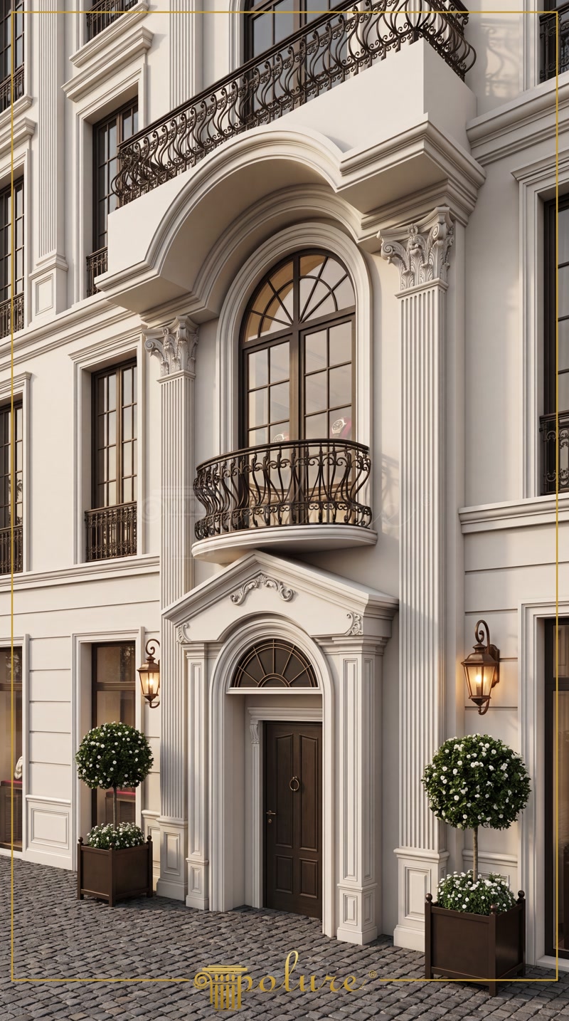 Facade - Neoclassical - Entrance Door - 2000