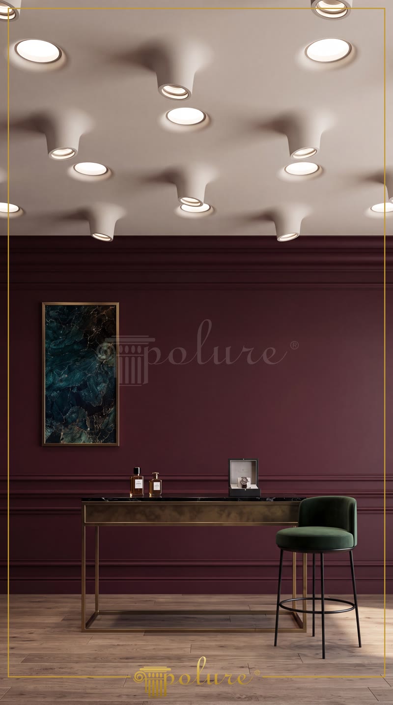 Polyurethane Recessed Light Niche Models for Ceilings