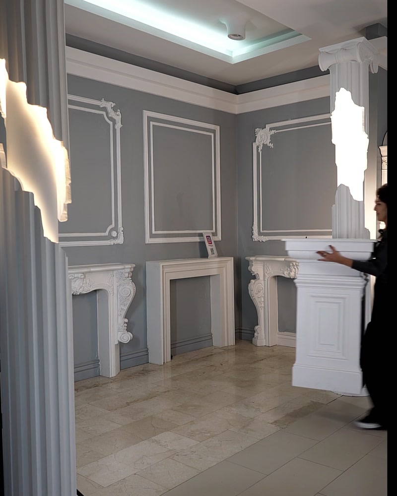 Polyurethane Pedestal Tables & Short Roman Pillars | Polure