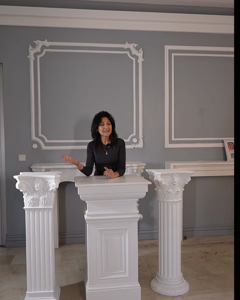 Polyurethane Pedestal Tables & Short Roman Pillars | Polure — 0:18