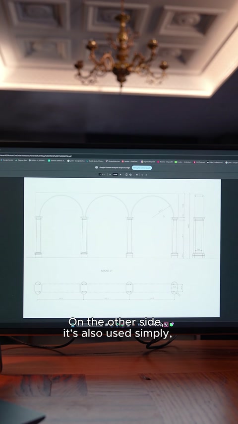 Projektowanie Arkady Łukowej z Kolumnami, Kapitelami i Gotowymi Łukami