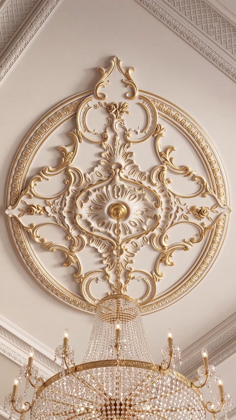 Polyurethane Ceiling Medallions & Domes - 25 Models for Luxury Interiors