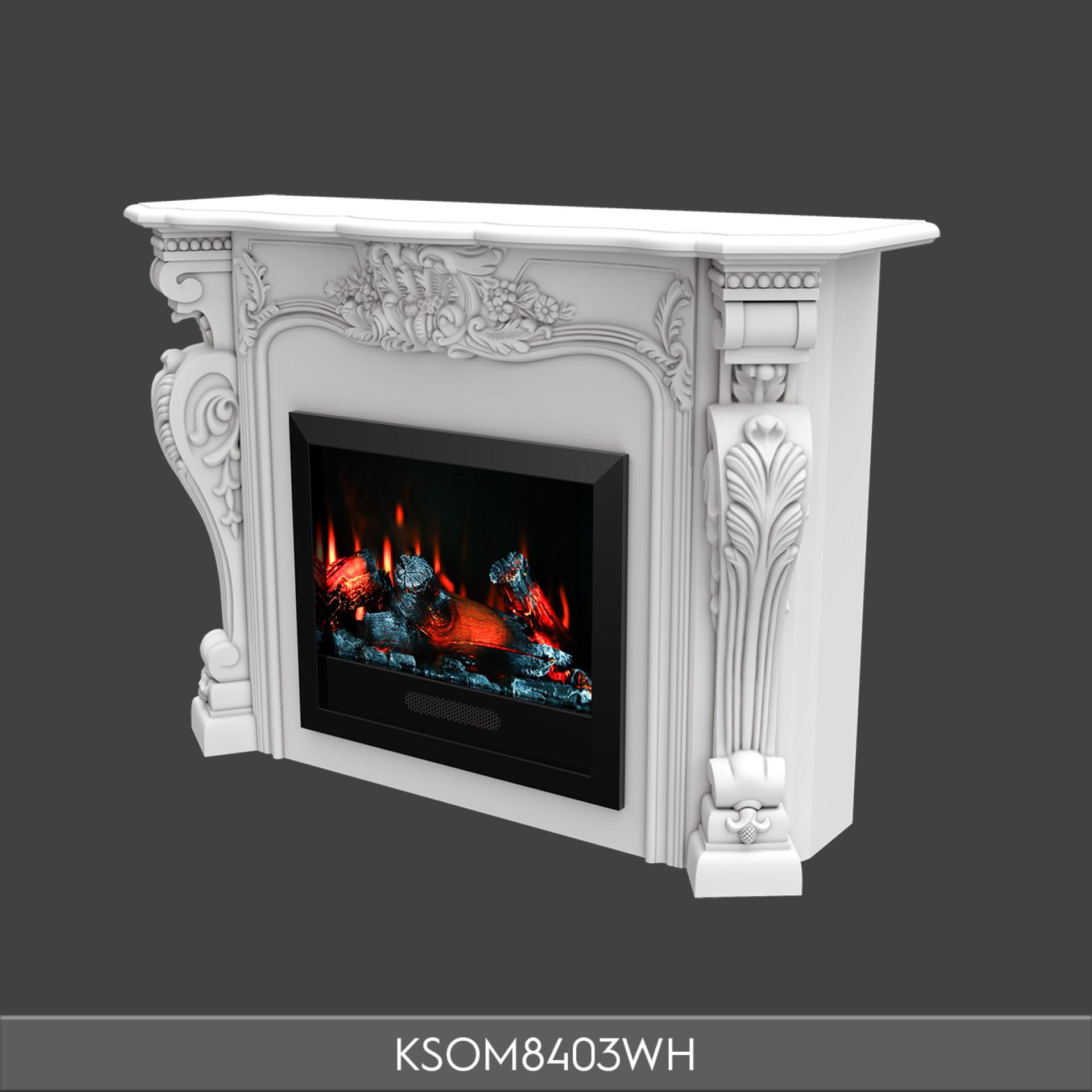 Polyurethane Decorative Fireplace Mantel Model