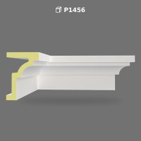 Decorative Poliüretan Window Frame and Splay Cornice Profile