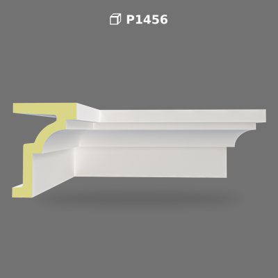 Decorative Poliüretan Window Frame and Splay Cornice Profile